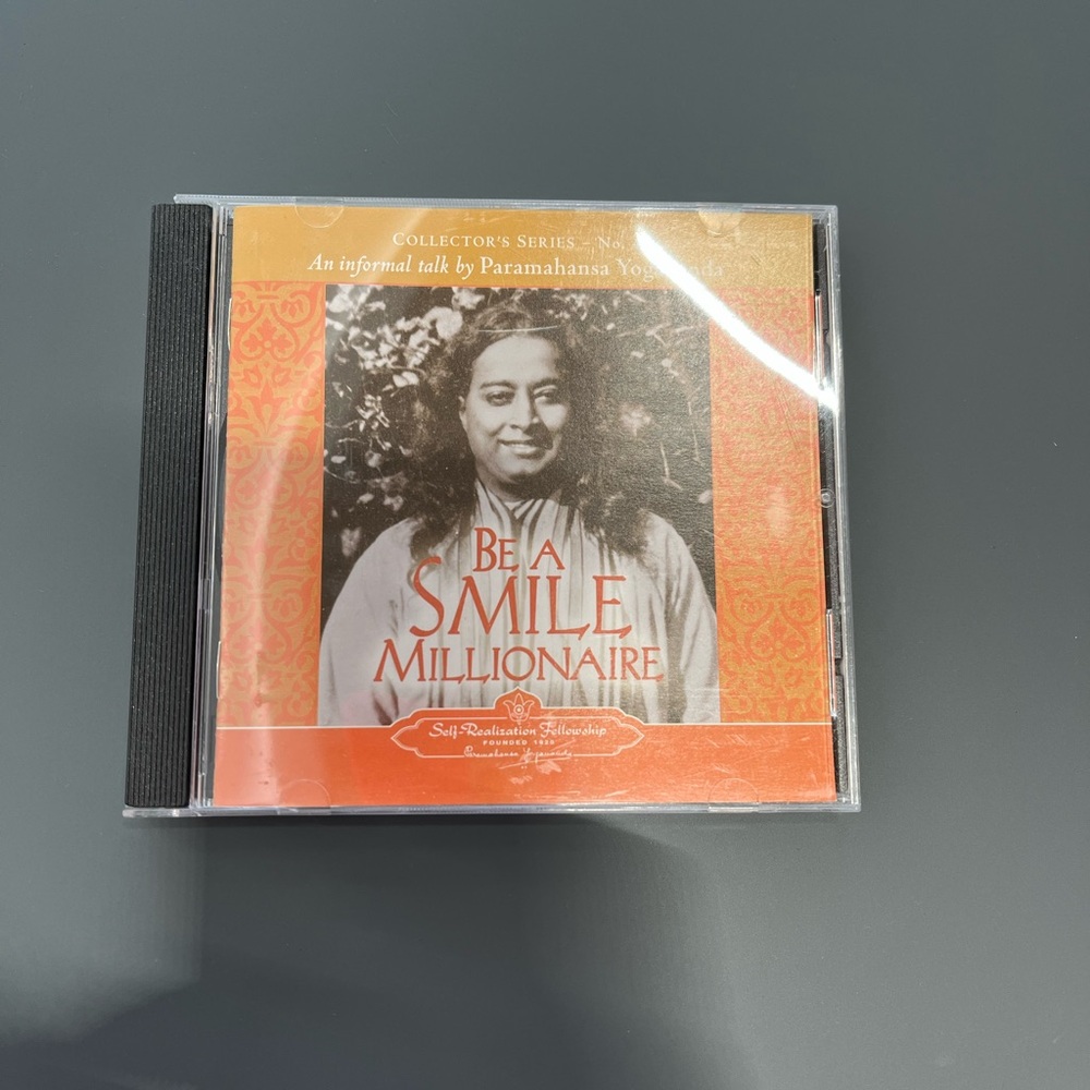 Be A Smile Millionaire An Informal Talk by Paramahansa Yogananda CD